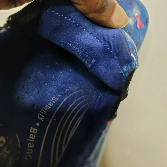 Easy work by easy street  size 7.5M blu and pink slip on stability balance work - Picture 10 of 10